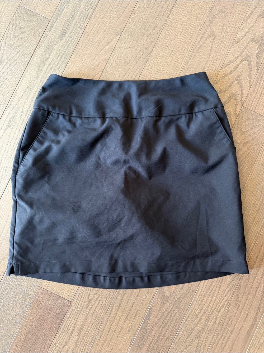 adidas Black Performance Skort with Built-In Shorts